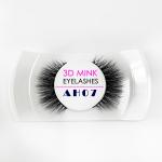 Black Real Mink 3D Lashes , Soft Cotton Band Flutter Real Mink Fur Lashes
