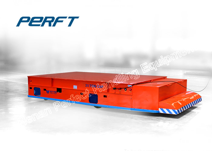 30 Ton Heavy Load Industrial Material Trackless Transfer Cart for factory cargo transport freely