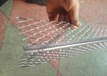 Expanded Galvanized Metal Drywall Plaster Angle Bead 70mm Wing