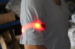 Outdoor running sports led slap band reflective flashing wristband LED Slap