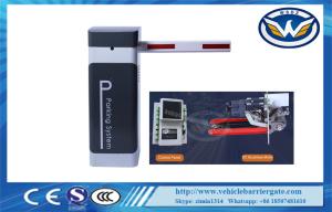 Quality Remote Controlled Car Parking Lot Barriers 180 Degree Arm Vehicle Barrier Gate wholesale