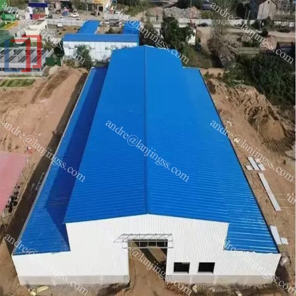Commercial Office Building Prefab Construction Drawing Steel Structure Framed