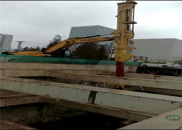 30m telescopic arm rig for Hitachi excavator ZAX450 EX470 EX360 for subway metro consturction support and digging