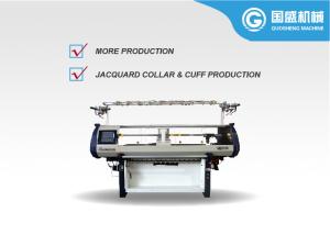 Quality Semi Jacquard Single Carriage Collar Knitting Machine wholesale