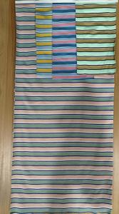 Quality Smooth And Hygroscopic Soft High Quality Striped Knit Fabric For T-Shirt wholesale
