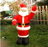 Quality Customize Size Advertising Inflatable Santa Claus For Christmas Decoration wholesale