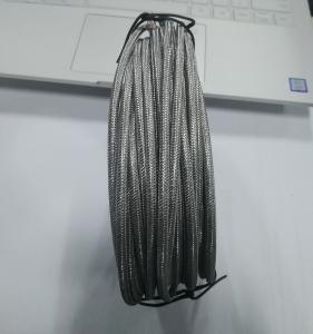 Quality K Type Thermocouple Compensation Wire 0.8mm*2 Fiberglass 600 Centigrade With SS Shield wholesale