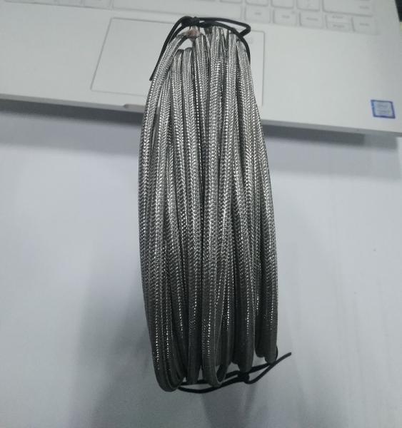 K Type Thermocouple Compensation Wire 0.8mm*2 Fiberglass 600 Centigrade With SS