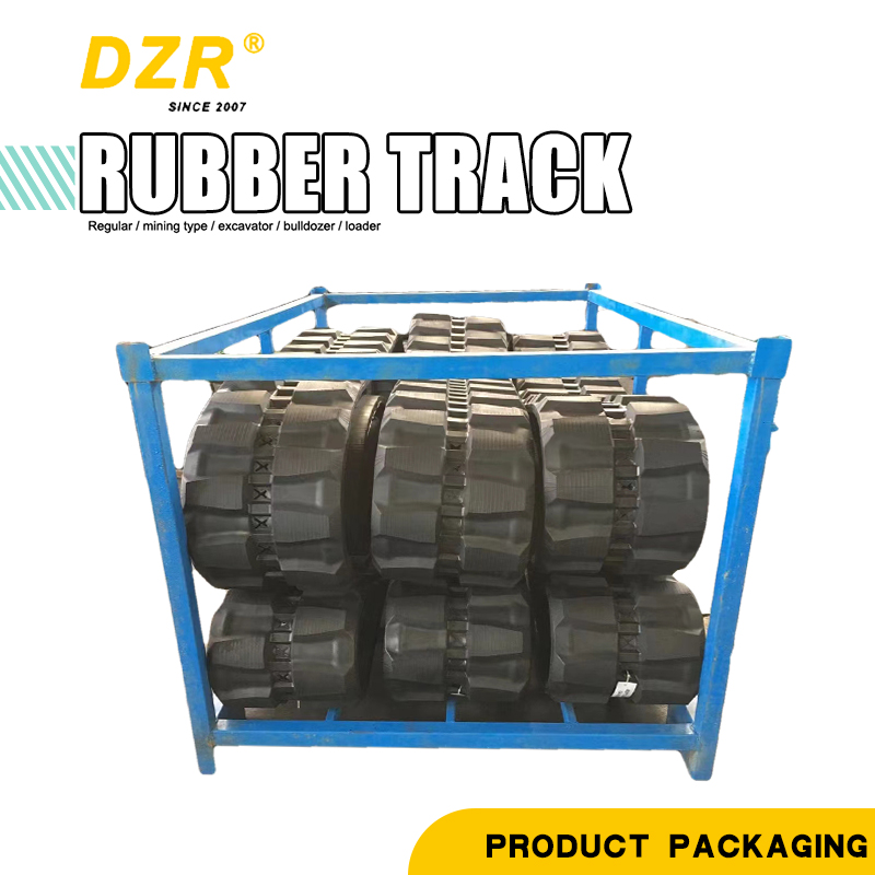 40MN Rubber Track Pad for Construction Works High Reliability