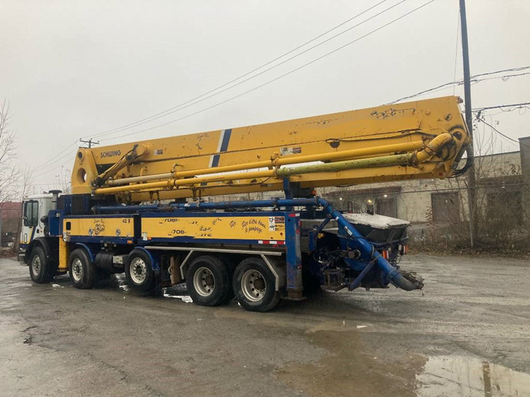 25T Used Truck Concrete Pump Second Hand Boom Truck For B2B Buyers