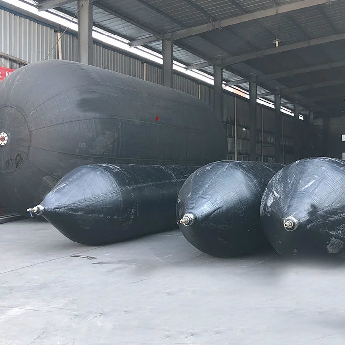 Airbag Launching Ship Marine Inflatable Rubber Airbag For Boat Launching
