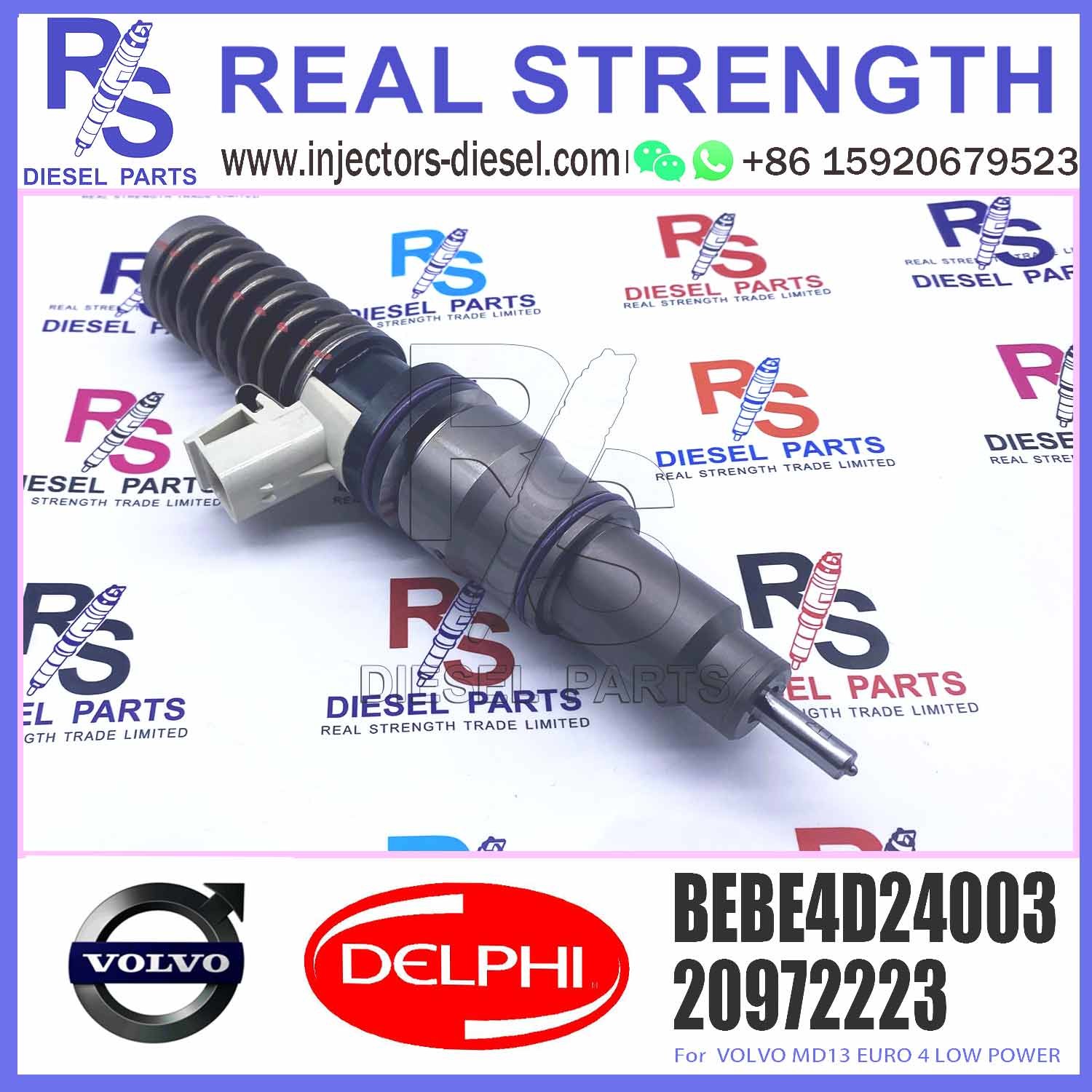 High Quality Diesel Fuel Injector 21340613 Common Rail Fuel Injector BEBE4D24103 BEBE4D24003 For V-O-L-V MD13