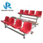 1000kgs / M2 Portable Bleachers On Wheels , Sgaier Outdoor Stadium Seat