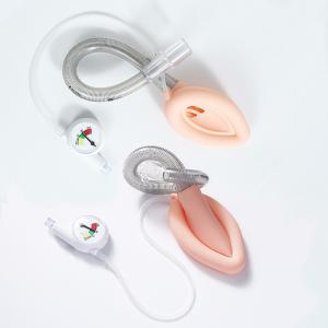 Quality Anesthesia ISO CE Soft Medical Silicone LMA Laryngeal Mask With Patent Cuff Monitor wholesale