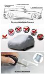 Full Fit Snowmobile Travel Waterproof Boat Cover Dust Proof High Performance