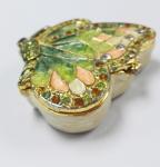 butterfly shape metal jewelry box for ladies gift