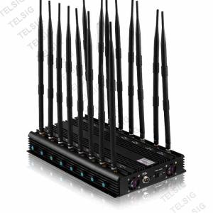 Quality Omni Directional High Power Mobile Phone Jammer 16 Bands Multi Use Powerful wholesale