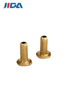 Quality H62 Crimped Tubular Hollow Brass Blind Pop Rivets Customized wholesale