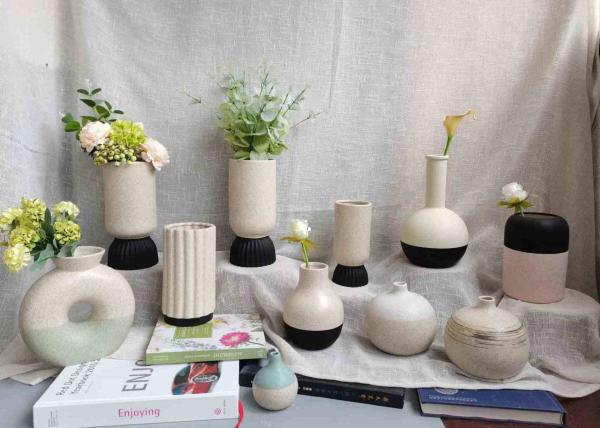 Factory Direct Supply Classic Handmade Pottery Clay Flower Pot Porcelain Ceramic