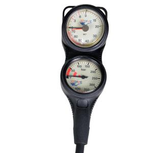 Quality Ultralight Black Diving Pressure Gauge , Practical Scuba Contents Gauge wholesale