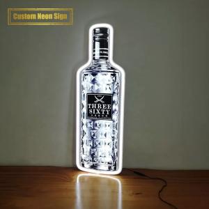Quality Satom Free Design Rendering Provided Beer Shape Led Faux Neon Sign wholesale