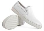 Outdoor Mens Slip On Leather Sneakers Breathable Casual Footwear For Jogging /