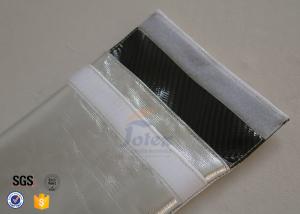 Quality 1022℉ Silver Fiberglass Fireproof Bags For Documents Cash Passport Envelope wholesale