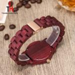 Sandal Modern Wood Watches OEM Charm Original Wood Grain Watches