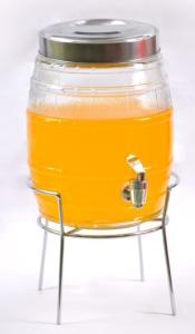 Quality Clear glass juice / beverage dispensers wholesale