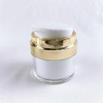 50ml Cosmetic Packaging Plastic Acrylic Airless Pump Cream Jar