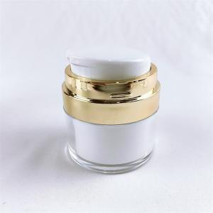 Quality 50ml Cosmetic Packaging Plastic Acrylic Airless Pump Cream Jar wholesale
