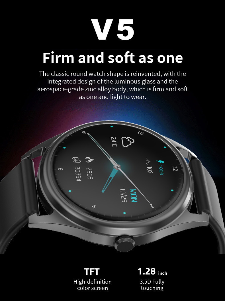 GR5515 Heart Rate Blood Pressure Swimming Smart Watch IP67