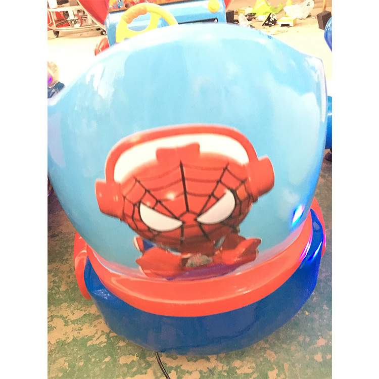 Spider Man Supermarket Children'S Coin Operated Rides / Kids Ride On Cars