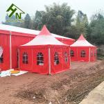 Aluminum Alloy Frame Party Pagoda Event Tent White Color