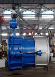 Quality DN2000 Anti Cavitation Fixed Cone Valve / Pressure Self Regulating Valve With Diversion Hood wholesale