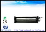 30 × 150 Mm Industrial Ventilation Fans 24v / 12v DC Tangential Fan Motor
