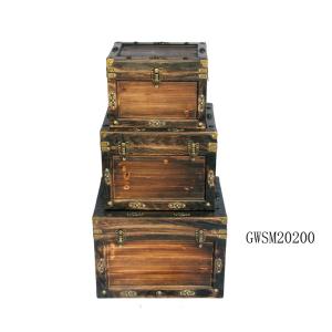 Quality Firwood Reclaimed Wood Storage Trunk wholesale