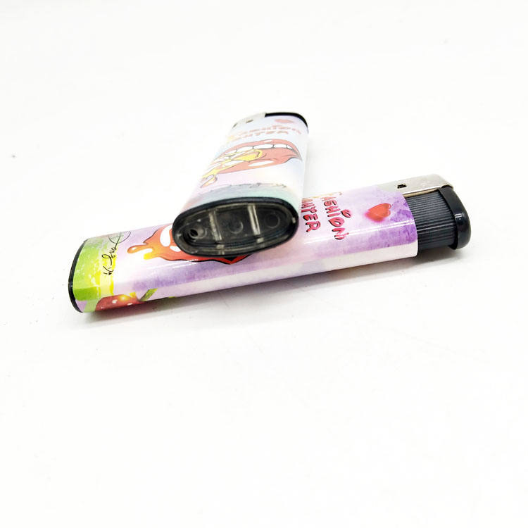 Dongyi Custom Fashion Best Quality EUR Standard Plastic Electric Lighter Dy- 818