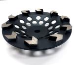 7” Arrow Segment Diamond Cup Wheel