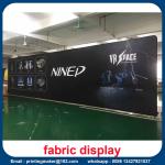Stretch Trade Show Tension Fabric Displays with Dye Sublimation Printing