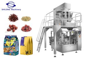 Quality Cat Food PLC Mini Doypack Premade Bag Packaging Machine 210mm Stand Up Pouch wholesale