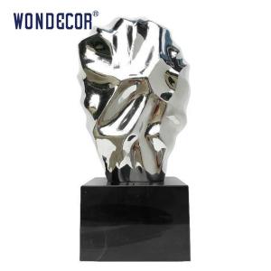 Quality Customized Design Large Abstract Metal Art Polished Stainless Steel Sculptures wholesale