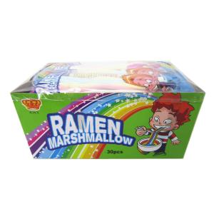 Quality Noodle Ramen Shape Marshmallow Soft Sweet HALAL Candy wholesale