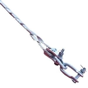 Quality Fiber Optic Cable High Voltage Dead End Guy Wire Grips wholesale