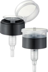 Quality OEM Nontoxic Nail Polish Pump , K802-1 Black Nail Varnish Remover Pump Dispenser wholesale
