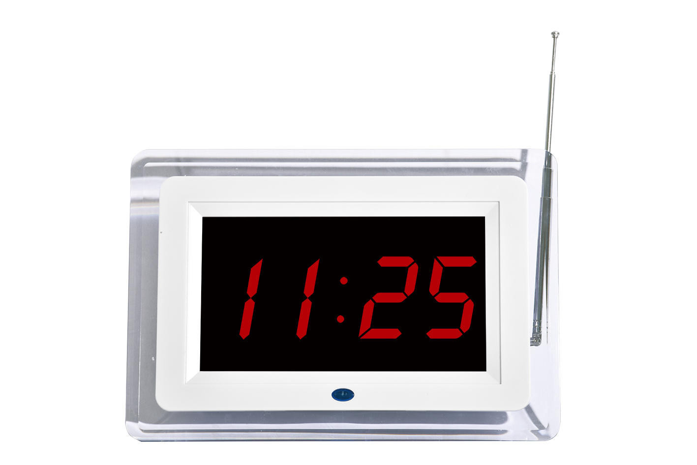 Restaurant wireless customer table calling system display receiver with 3 keys call button