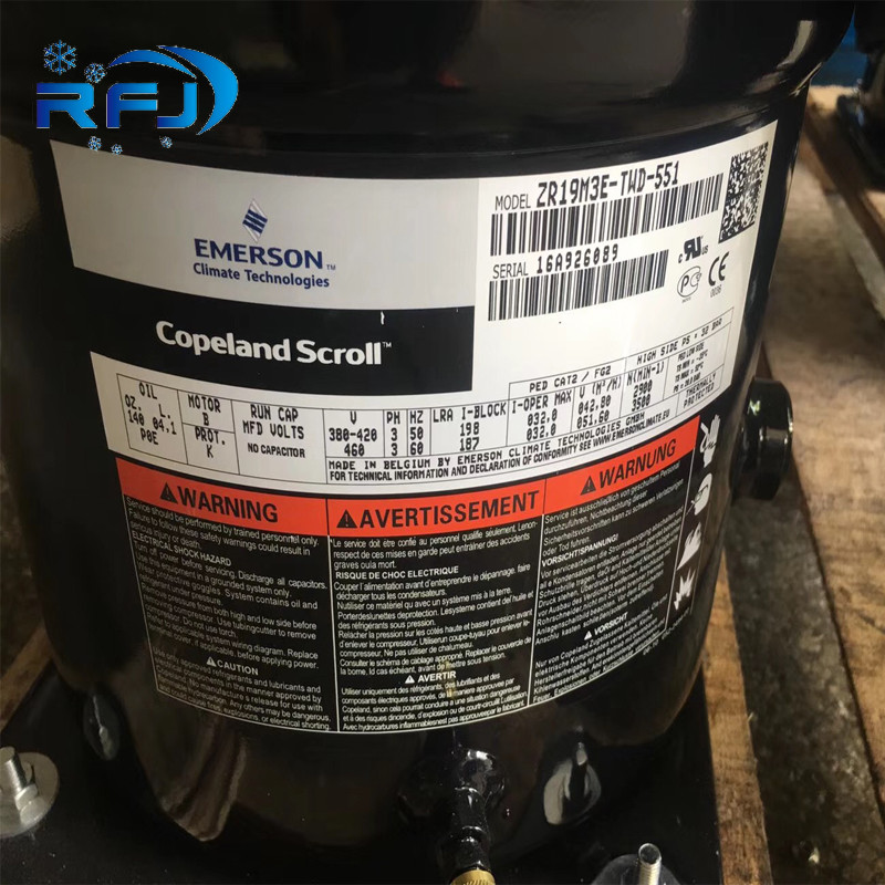 1 Year Warranty ZP103KCE-TF5-550 9hp Copeland Hermetic compresso