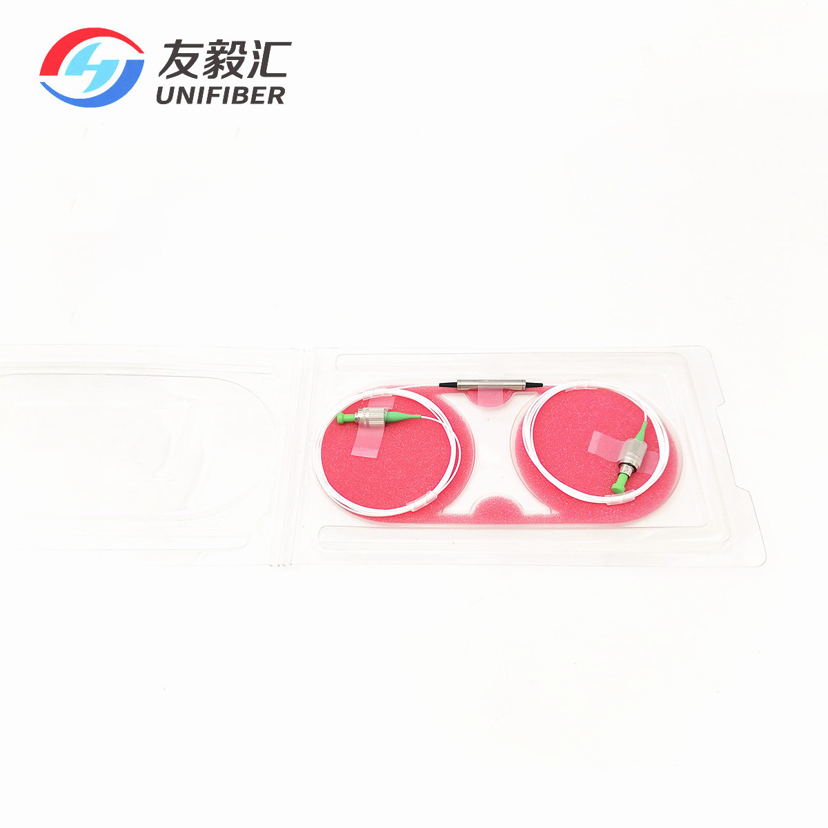 1550nm Inline Fiber Optic Polarizer SM PM Fiber Out FC APC High Isolation