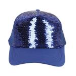 Customized Sequin Sublimation Baseball Cap For Photo Printing