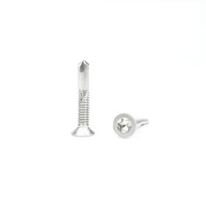 Quality Standard Black Csk Flat Head Torx Self Drilling Screw Stainless Steel Tornillos wholesale